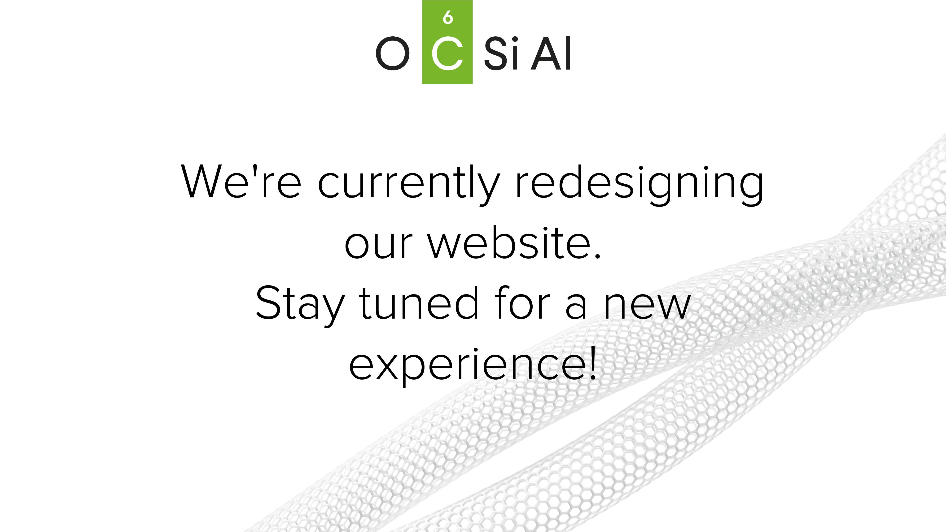 We're currently redesigning our website. Stay tuned for a new experience! — OCSiAl